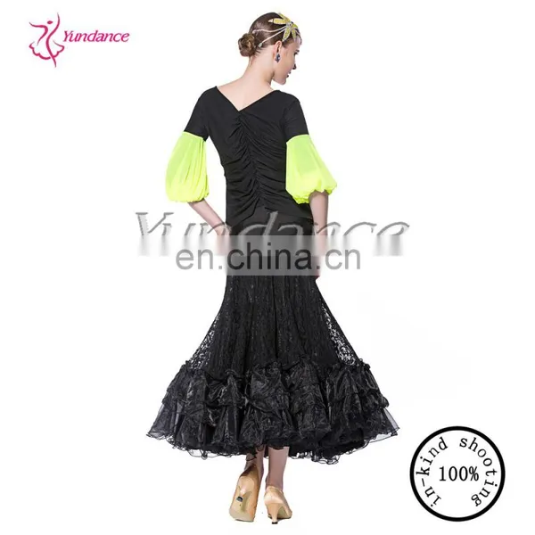 2016 New Design Children Hot Sale Ballroom Costumes AB042 photo-5
