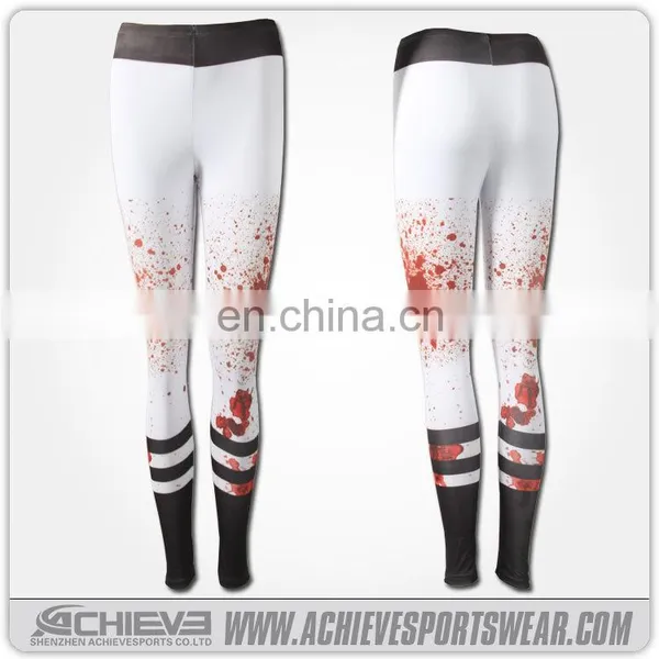Latest Colorful Full Length Yoga Leggings Women Dresses