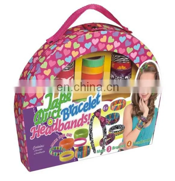 2015 NEW! DIY Craft Box Set-make Your Own Bracelet/bangle With Duct Tape for Kids photo-2