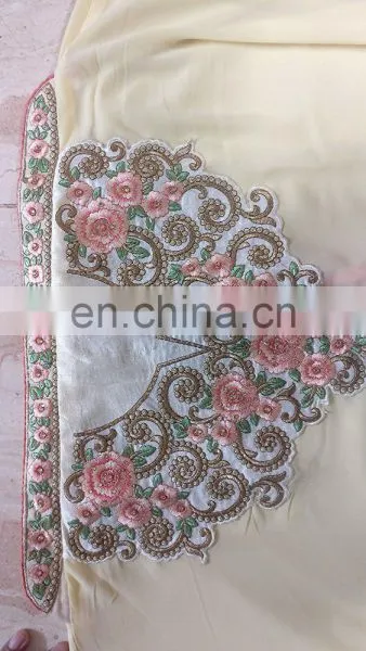 2017 Casual Party Wear Stylish Semi-Stitched Salwar Kameez / Heavy Embroidery Work Georgette Suits (salwar Kameez Suits) photo-5