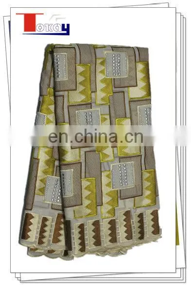 African Embroidery Lace Fabric