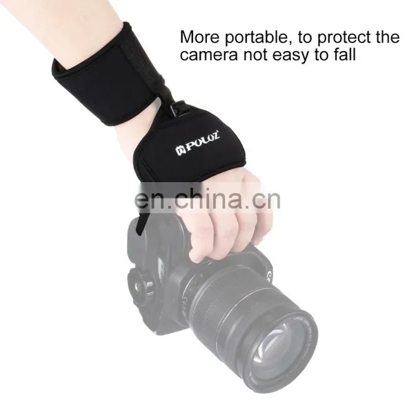 Factory Stock Same Day Shipping Camera Strap,Soft Hand Grip,NeopreneWrist Strap With 1/4 Inch Screw Plastic Plate for SLR DSLR C photo-4