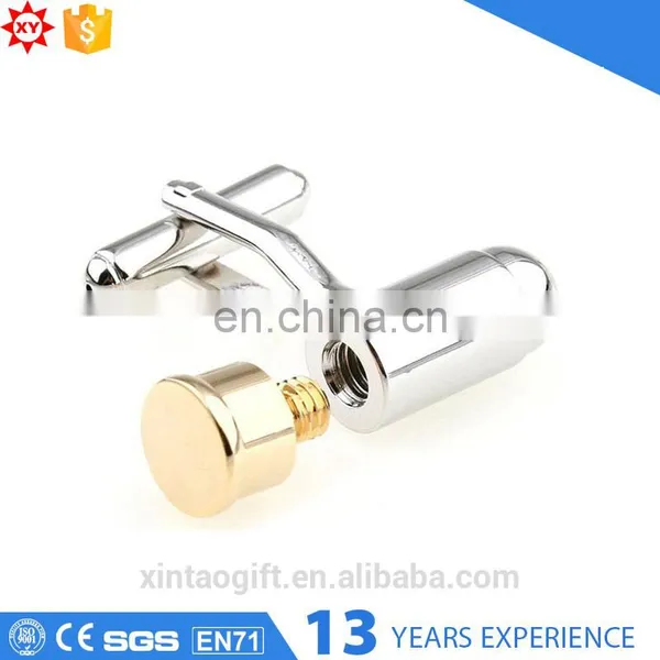 Customized Bullet Metal Cufflinks photo-2