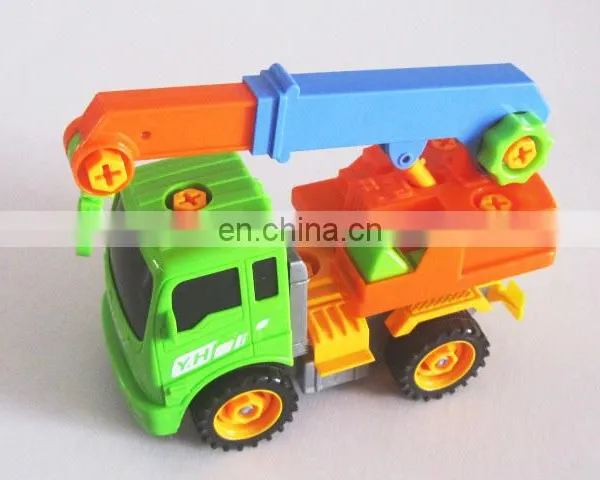 Most Popular Design DIY Removable Truck Inertial Crane TruckToy photo-3