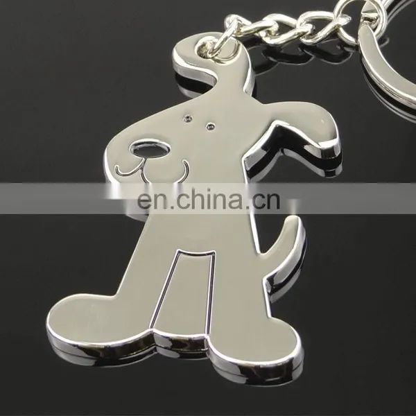 Promotional Durable High Quality Cartoon Dog Keychain photo-3