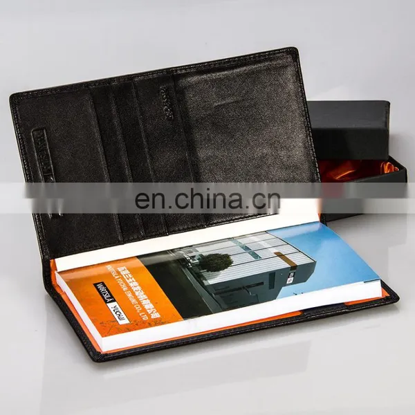 Top Popular Leather Zipper Portfolio With Calculator and Card Slots photo-4