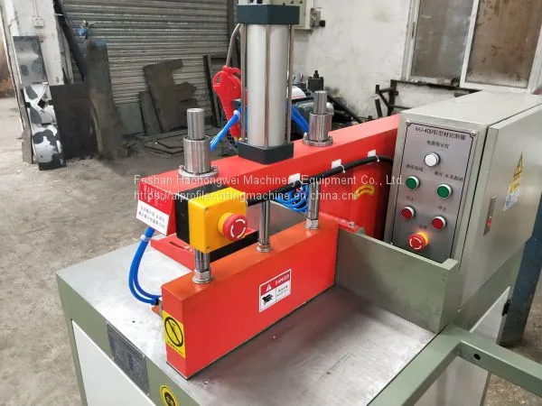 350mm Cylinder Stroke Semi-automatic Single Head Aluminium Cutting Machine