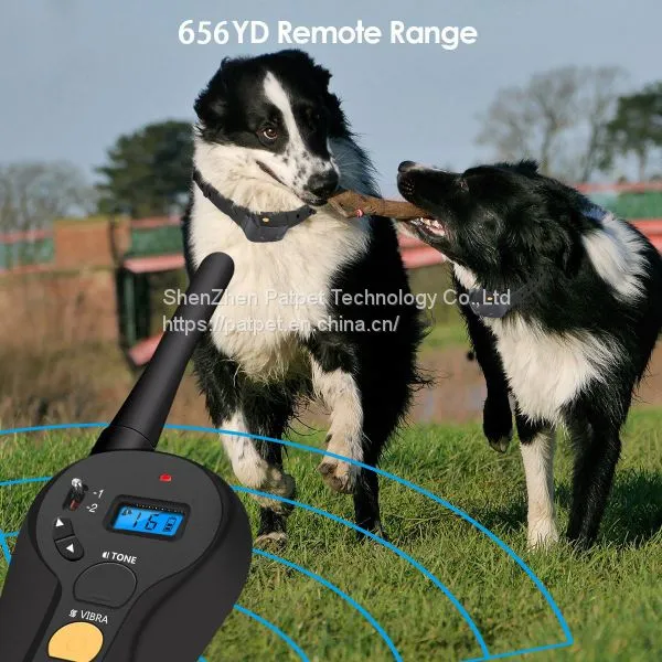 Patpet Amazon Hot Remote Controlled Electric Dog Training Collar photo-5