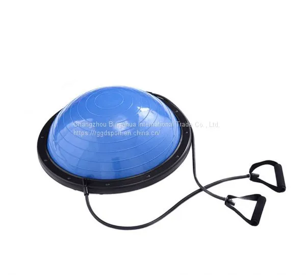 Gym Stability Pvc Half Balance Exercise Pilates Ball photo-3