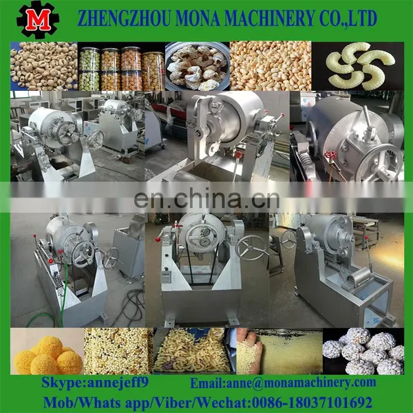 Good Capacity Automatic Airflow Hot Air Popcorn Puffed Corn Snack Food Machine/Commercial Pop Corn Popping Snacks Machine photo-5
