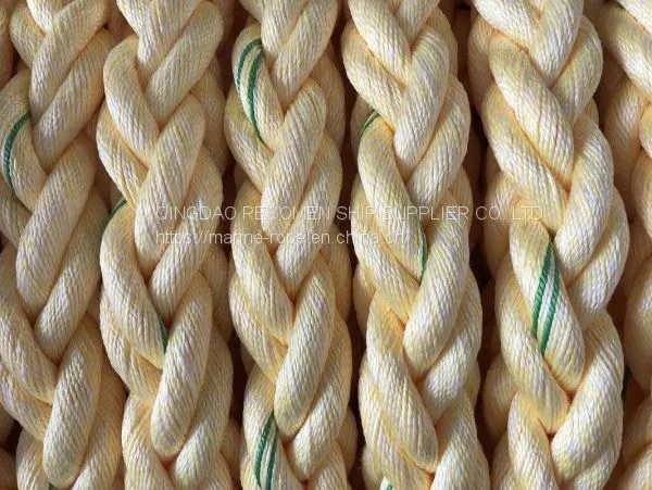 RECOMEN Hot Seller 8 Strand 30mm Polypropylene Mooring Rope Double Braided Rope Mooring 20 mm 22mm Mooring Rope photo-2