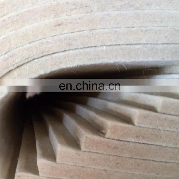 100% Pure Wool Felt Industry Use Oil Absorbent Roll photo-2