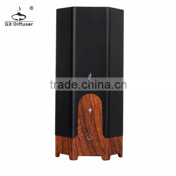GX Diffuser black hexagon shape ultrasonic diffuser for essential oils wholesale cold air diffuser