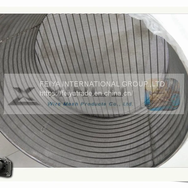 Wire Wrapped Cylinder Screen With Revised for Water Treatment photo-5
