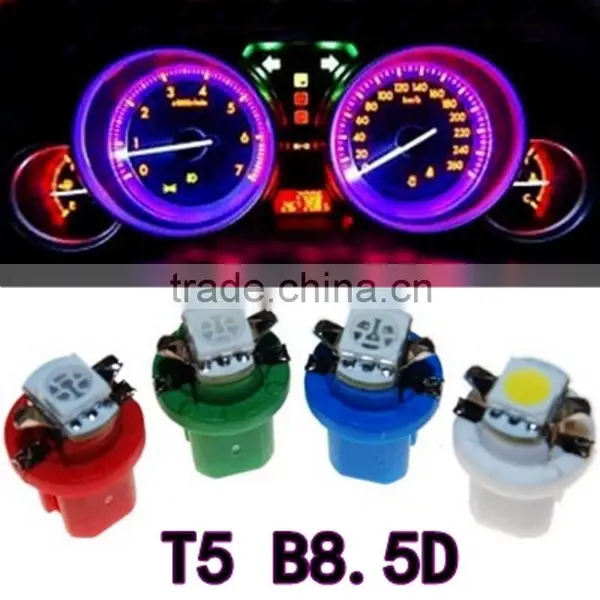 B8.5D 1SMD 5050 Epistar Led Chip 12V T5 Car Panel Indicator Dashboard Light photo-4