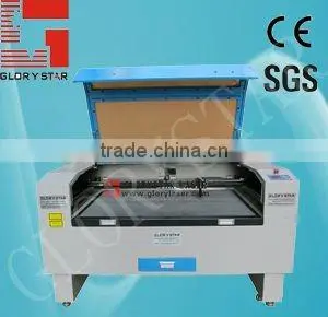 working on genuine cow leather and PU leather laser cutting machine price for leather shoe/ garment/belt/wallet/handbag