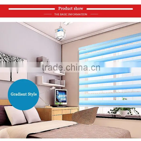 Wholesale New Designed Soft Sheer Curtain/Office Embellish Curtains /Blind Made By China Factory photo-2