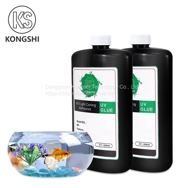 Waterproof UV Light Curing Shadowless Glue Adhesives For Crystal Crafts Glass