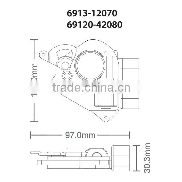 Super Quality Car Door Lock Actuator For BYD/ GEELY Strong Power photo-3