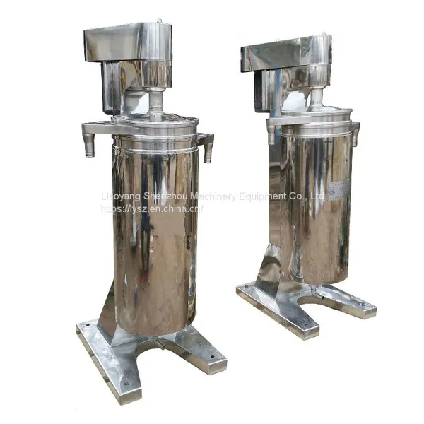 3 Phase High Speed Rotation Tubular Centrifuge Separator for Olive Oil and Coconut Oil photo-4