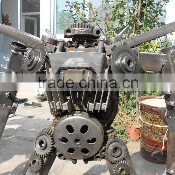 New Modern Sculpture High Quality Fashion Urban Garden Landscape Sculpture Jetfire photo-5