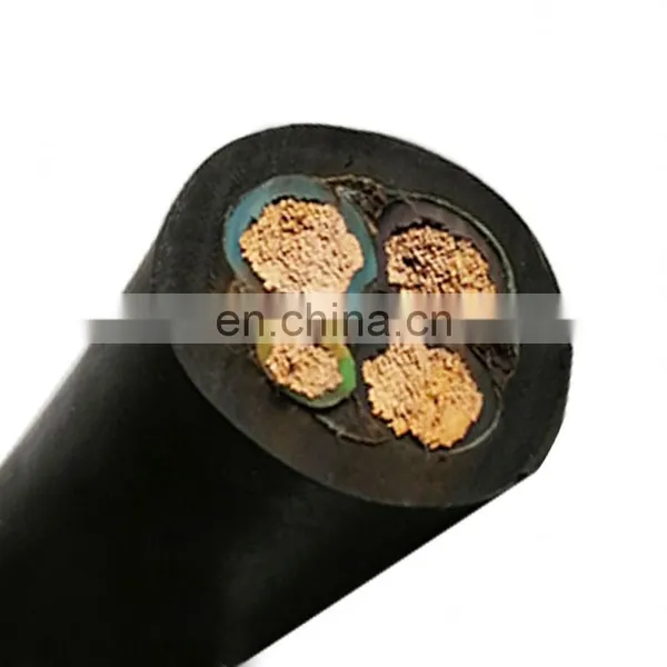 Indian H07RN H05RRF 2 Core 3 Core Silicone Heating Rubber Cable photo-2