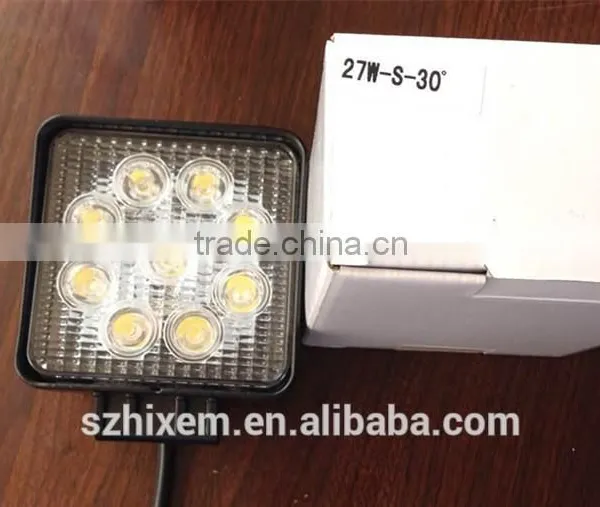 18w Auto Led Work Light 3w 6pcs Super Bright for Jeep Boat Truck LED Tractor Working Lights photo-4
