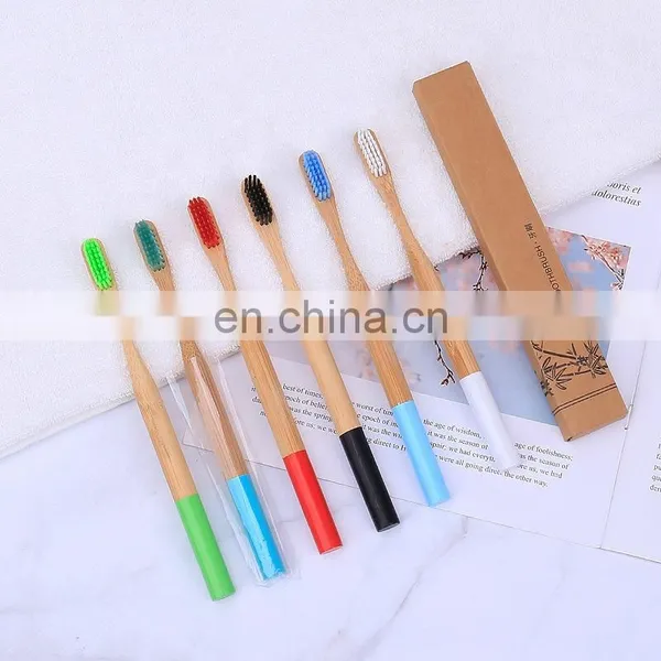New Products Eco Friendly Round Handle Bamboo Toothbrush Manufacturer photo-3
