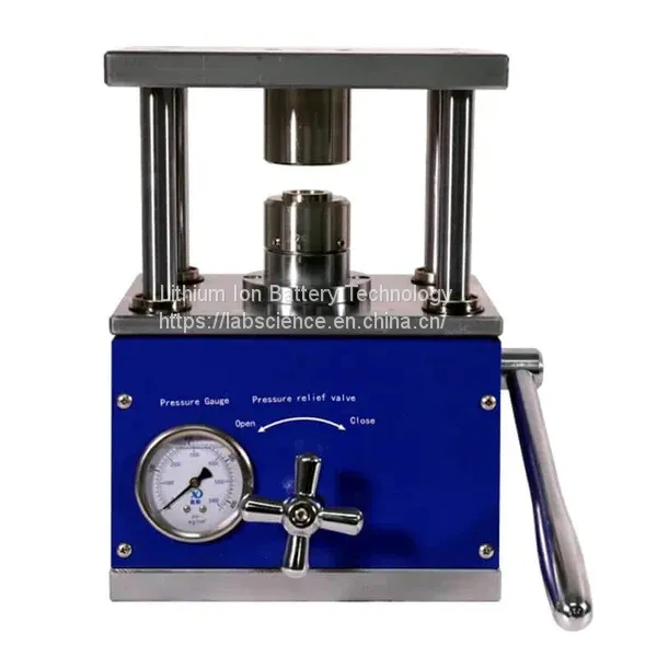 CR2032 2025 2016 Button Battery Manual Sealer Hydraulic Coin Cell Crimping Machine