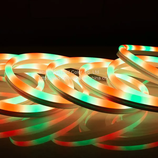 New Arrivals 5050RGB Led Pixel Neon Flex Colorful Flexible Silicone Neon Strip Outdoor Landscape Led Neon Light Flexible Led Strip photo-5
