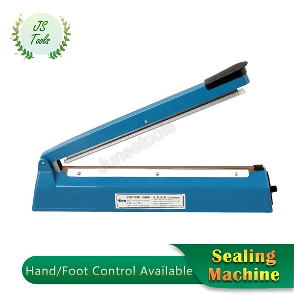 Impulse Heat Sealer Portable Sealing Machine Balloon Heat Sealer Machine Mylar PP Plastic Bag Sealer Food Film Manual Pressure Sealer Heavy Duty Sealing Machine Hand Held Heat Sealer photo-3
