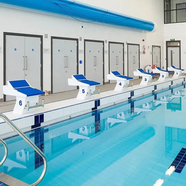 SWIM Starting Platform Competitive Swimming Pool Starting Block With Adjustable Footrest photo-2