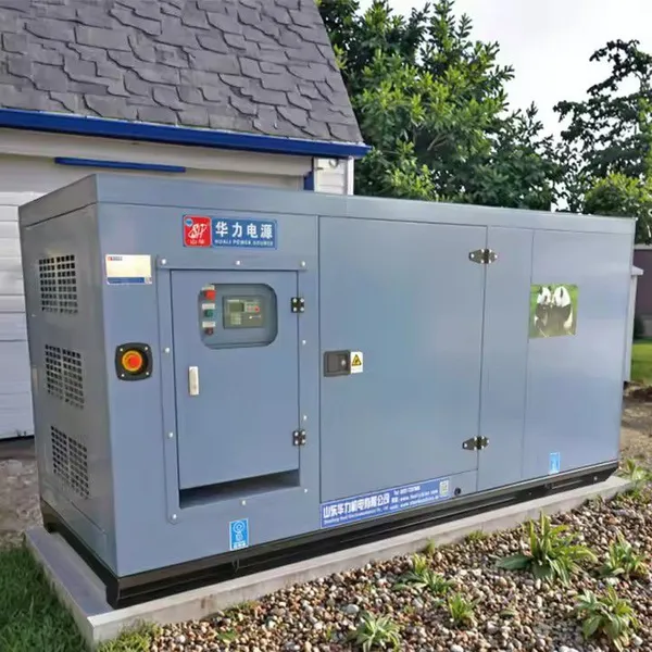Factory Price 3phase Water-cooled 80kva Silent Diesel Generator Set