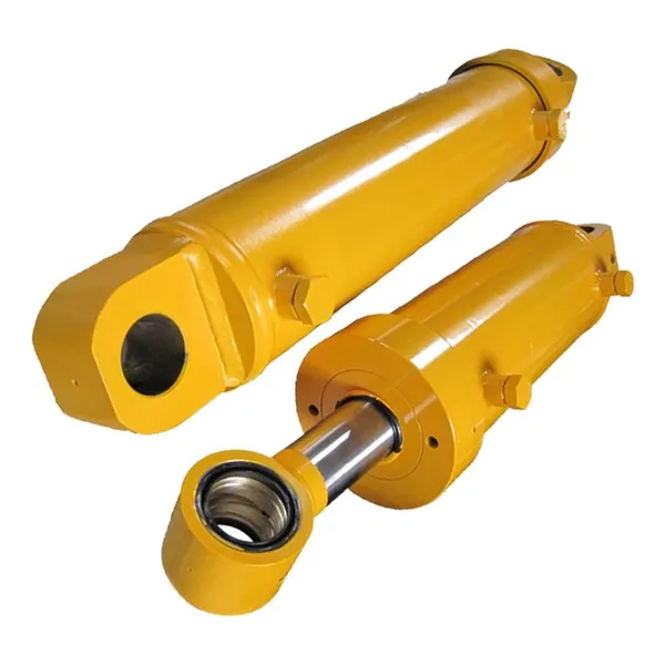 Forklift Heavy Duty Rod Hydraulic Jack Piston Dump Lifting Gantry Crane Front Flange Cylinder