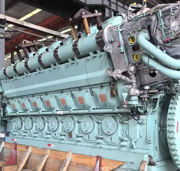 STX-MAN 14V32/40 HFO Generator Sets 6300KW 750RPM for Marine and Power Plant