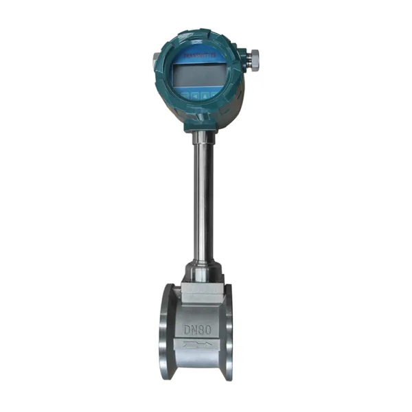 High Stability Vortex Flow Meter Piezoelectric Sensor With Anti-Vibration Design