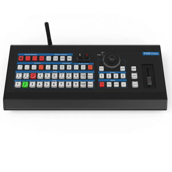 TYSTVideo 10 Channel up to 20 Channel VMix Control Panel Compatible With Wireless Tally Light Function