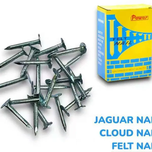 Felt Clout Nails Roofing Nails With Flat Head 1inhc 2inch 3inch 4inch Factory Supply photo-4