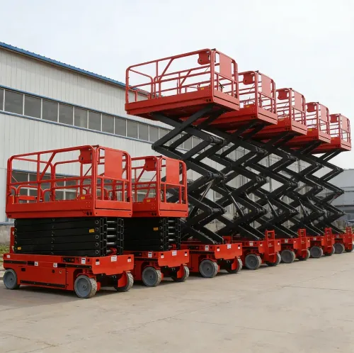 Hydraulic Electric Automatic Lifting Platform Multiple Power Options for Indoor & Outdoor Work photo-3