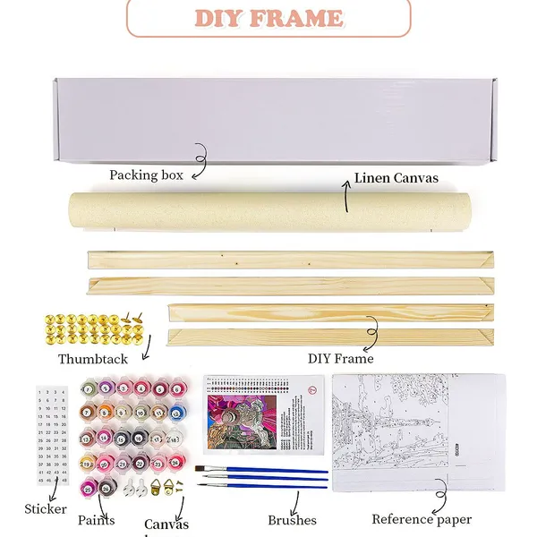 Best Custom Paint by Numbers-paint by Numbers Canvas-painting by Numbers Wholesale photo-5