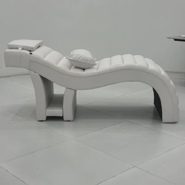 Curved Lash Beauty Bed With 220V Motor for Salon Furniture photo-5