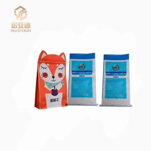 Eight-Sided BOPP Gravure Printed Square Bottom Pet Food Packaging Flat Bottom Box Pouch With Stand-Up Feature Seal Bag photo-3