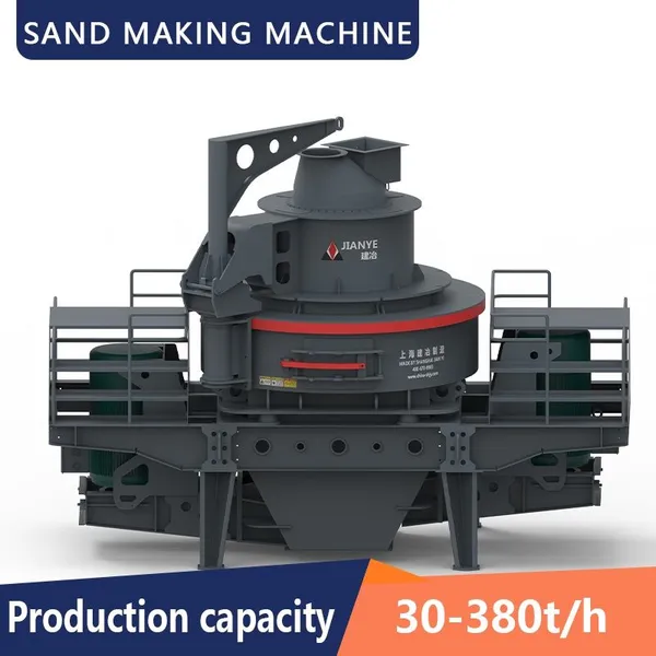 JY6X8015 VSI Sand Making Machine for Granite Limestone River Stone and Artificial Sand Production