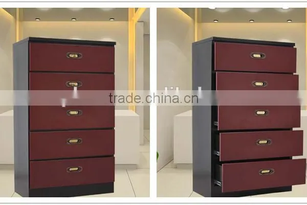 Steel Chest Of Drawers 5 Dresser American Furniture Black Five Drawers Chest photo-3