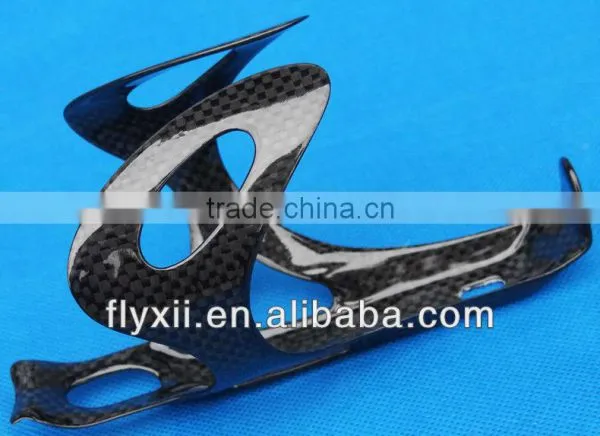 FLX-CG-022 Full Carbon 3k Road MTB Mountain TT Bike Bicycle Water Bottle Cage