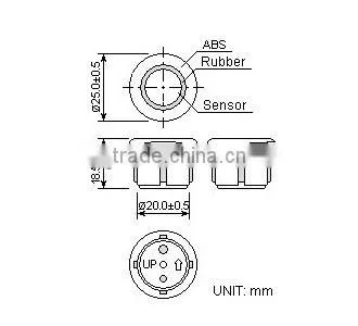 High Quality Parking Ultrasonic Sensor NU40D20TR-1 photo-2