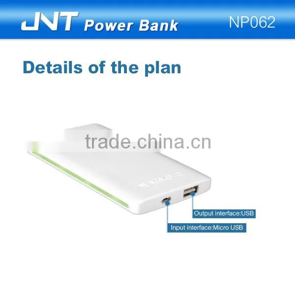 HOT Sell Polymer 4000mah Portable Power Bank NP062 With 1 Year Warranty photo-4