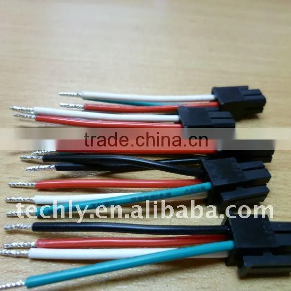 MOlex MiniFit 4 PIn Black Connector With UL 1007 20AWG 80C 300V of Wire Harness photo-3