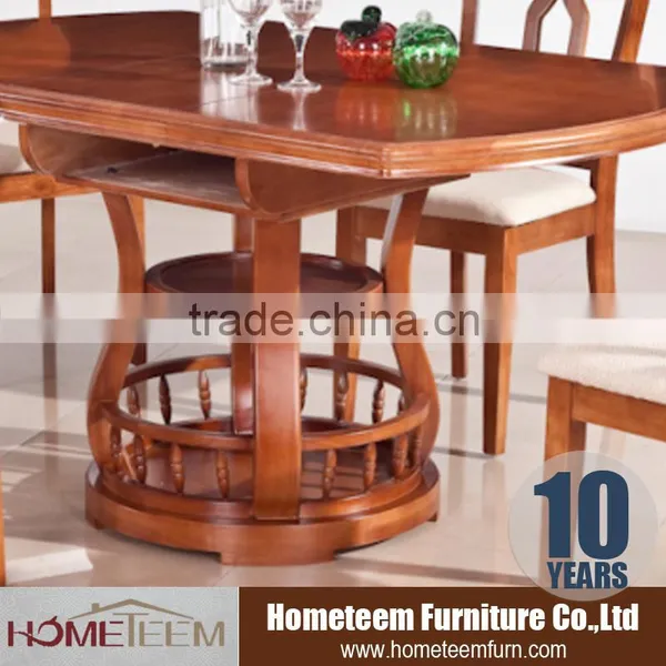 Competitive Dining Room Sets/clean Wood Veneer Furniture