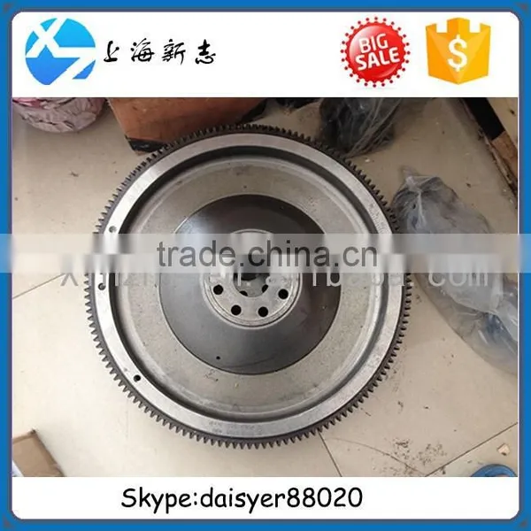 Original Shanghai Diesel Shangchai Flywheel and Starter Ring Gear Assembly Components (Flywheel + Gear Ring )D06B-001-31+D